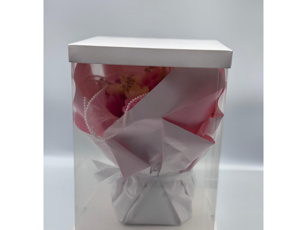Pink Blossom Luxury Bouquet – Handmade Premium Candle