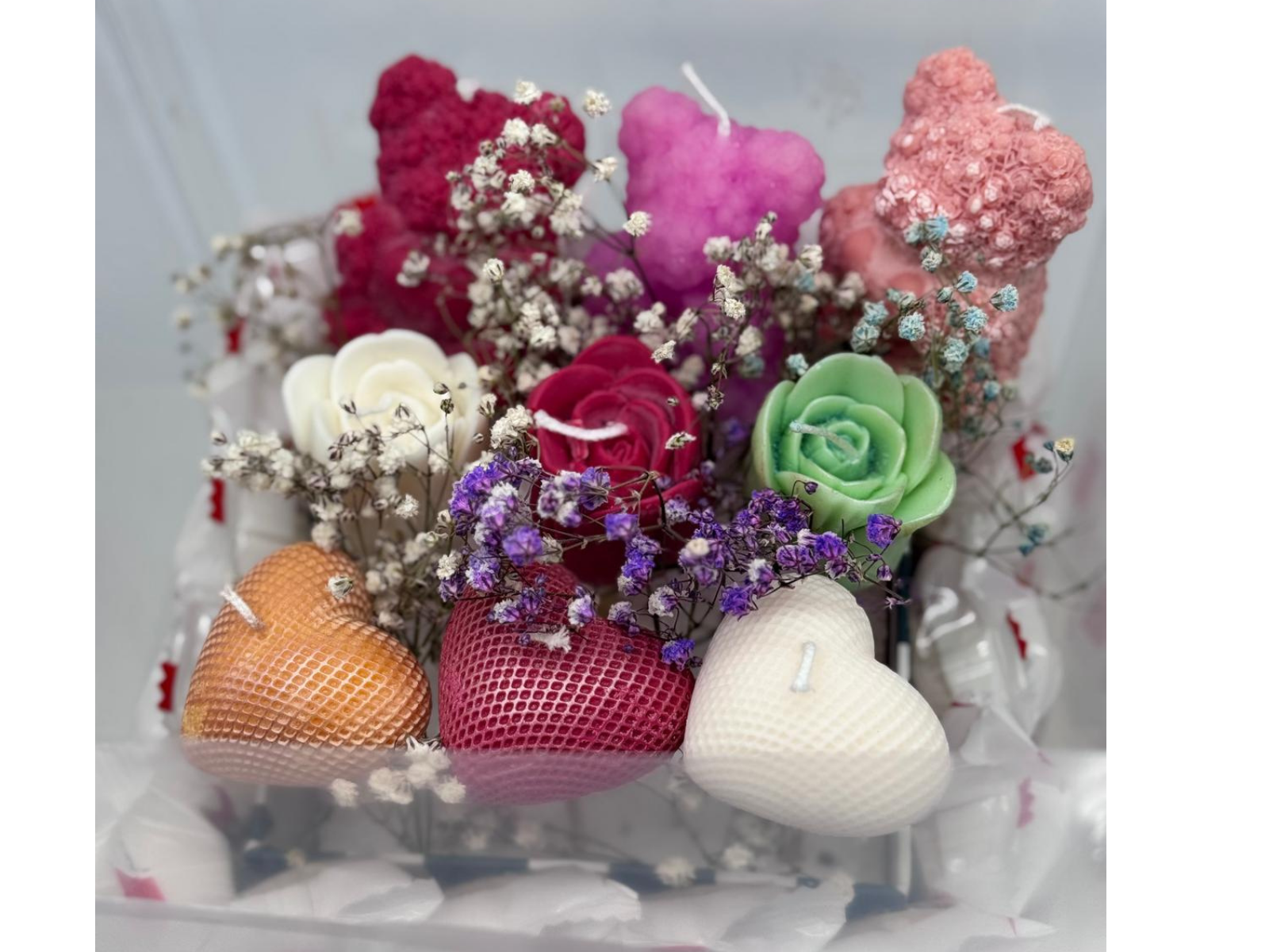 Rainbow Bouquet with Chocolate