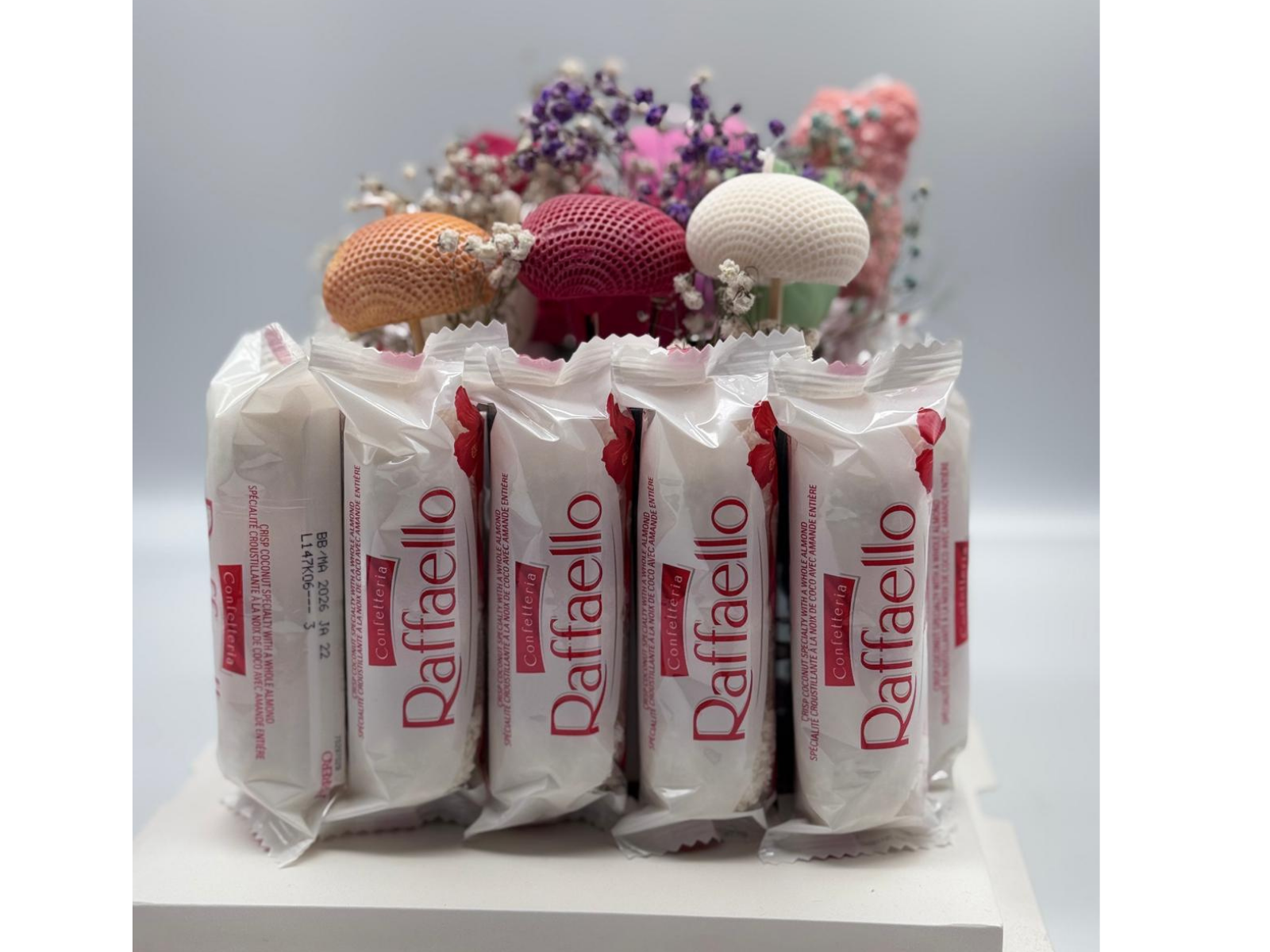 Rainbow Bouquet with Chocolate